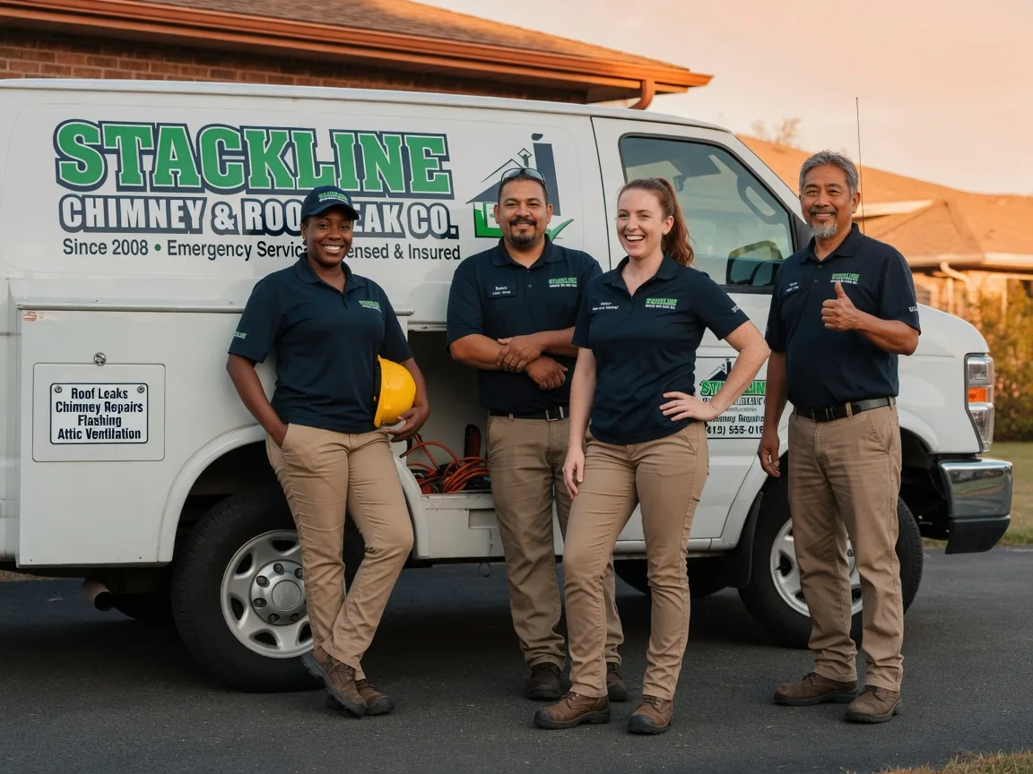 Chimney flashing repair company in Alexis, IL